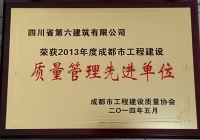 成都市先进单位